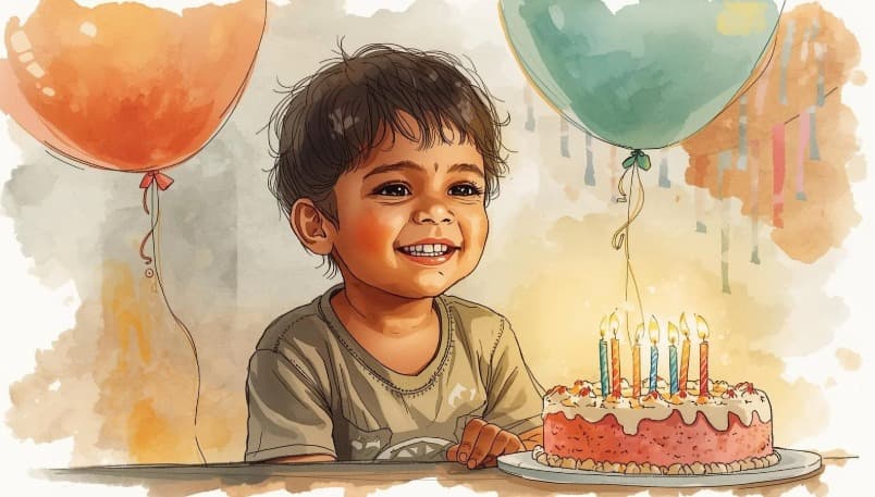 Brighten a child's birthday