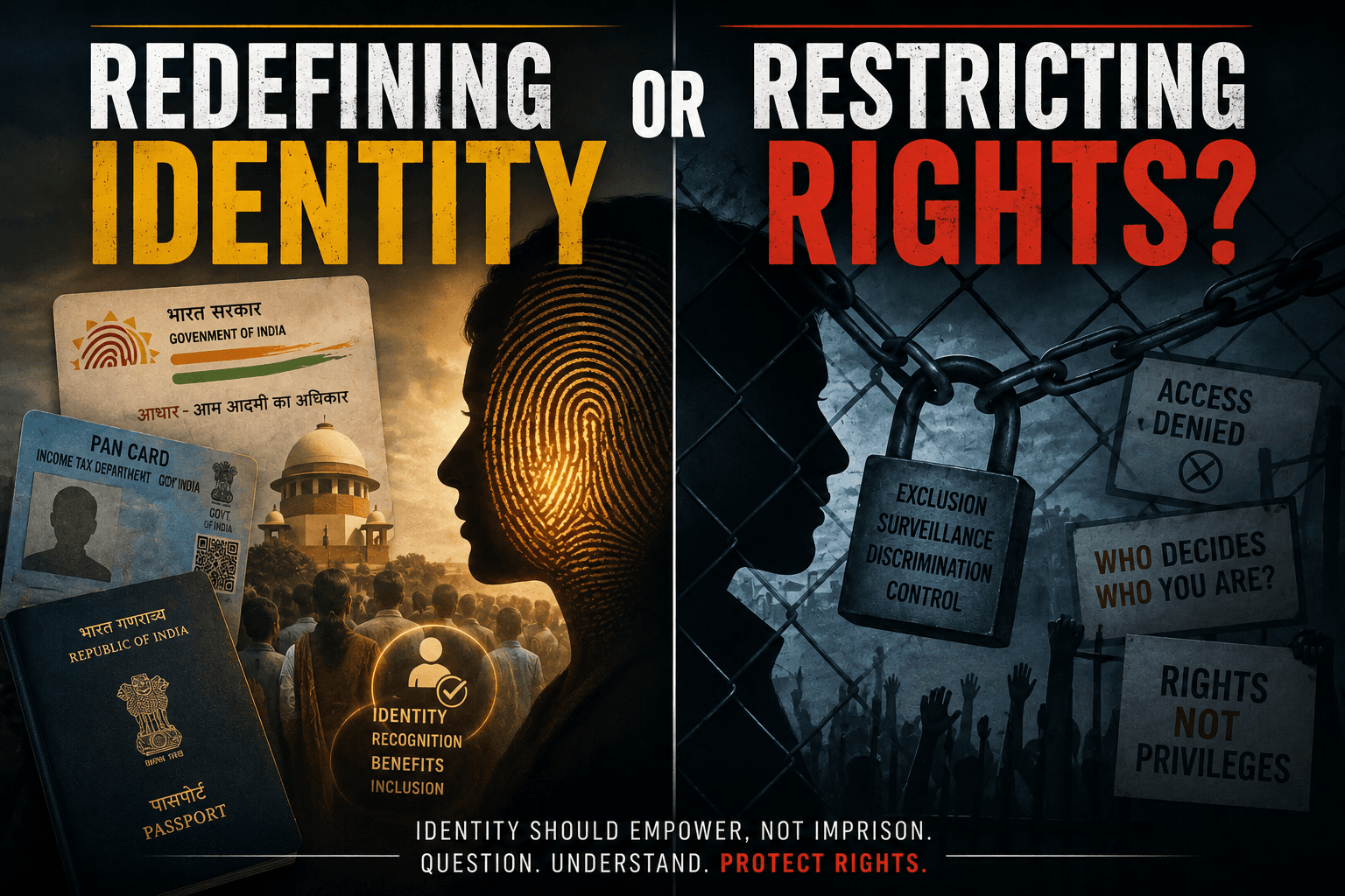 Redefining Identity or Restricting Rights?