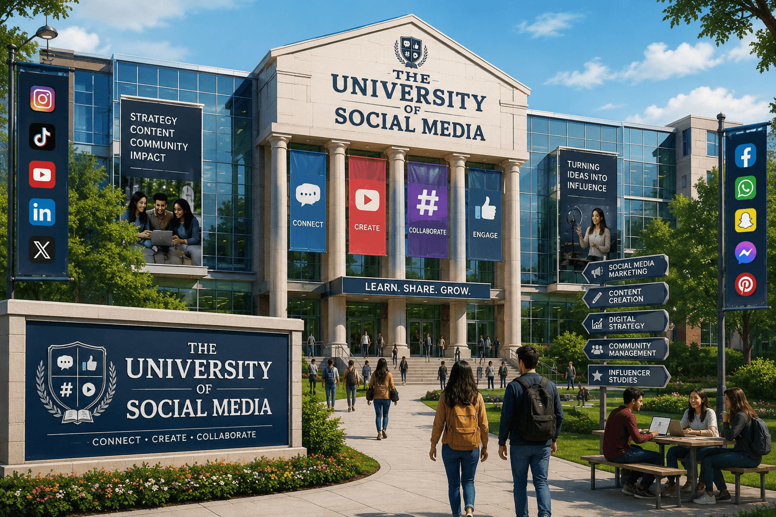 The University of Social Media