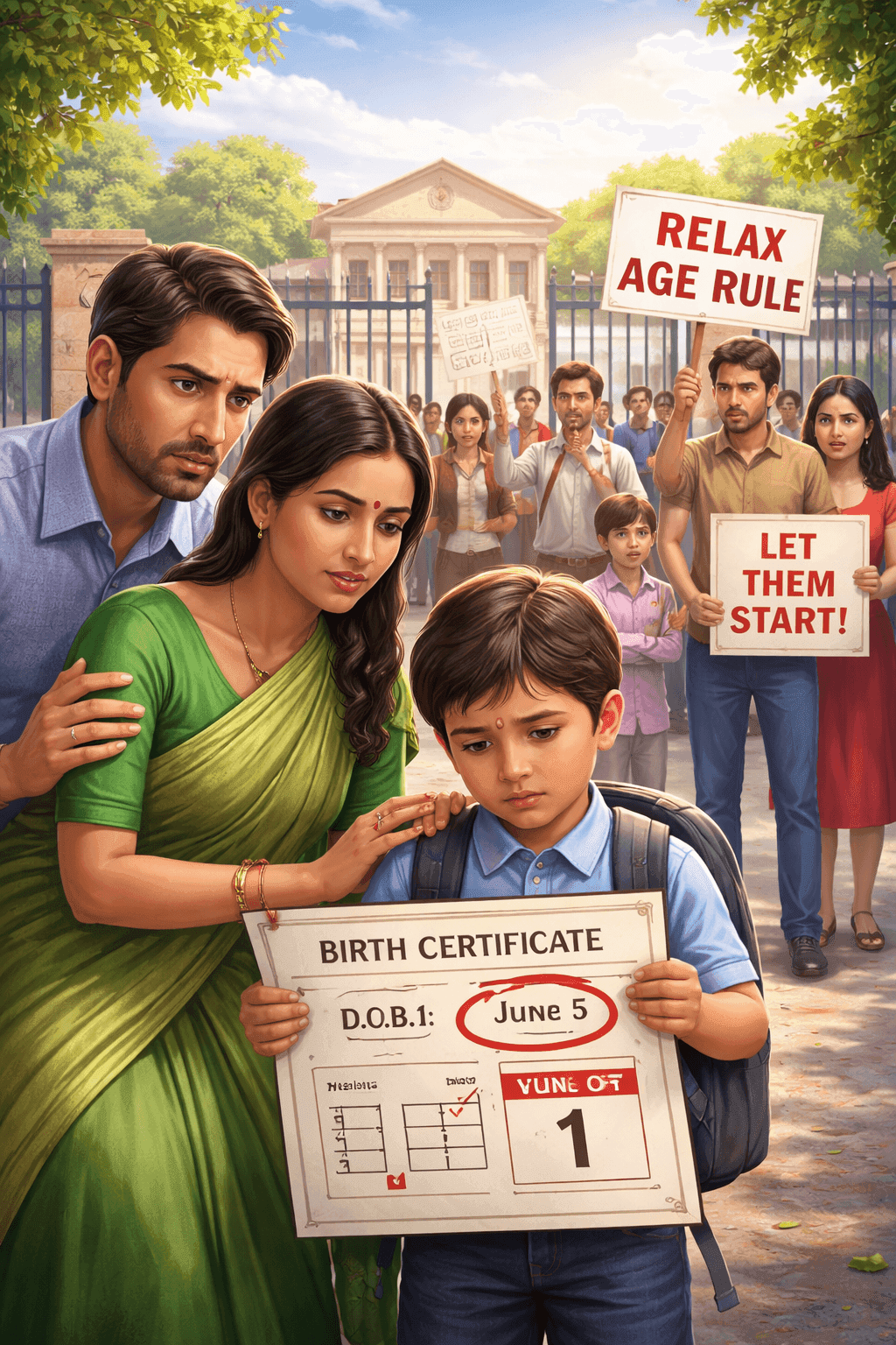 A date on paper, a year lost in life