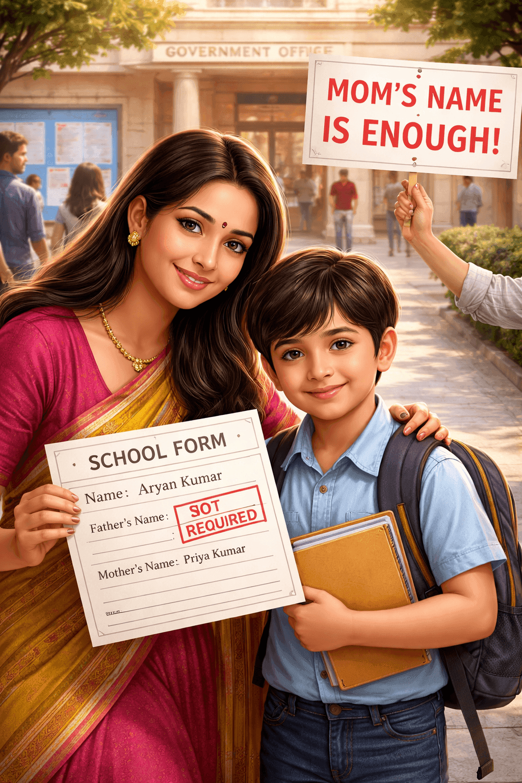 Does a mother need a prefix to be a parent???